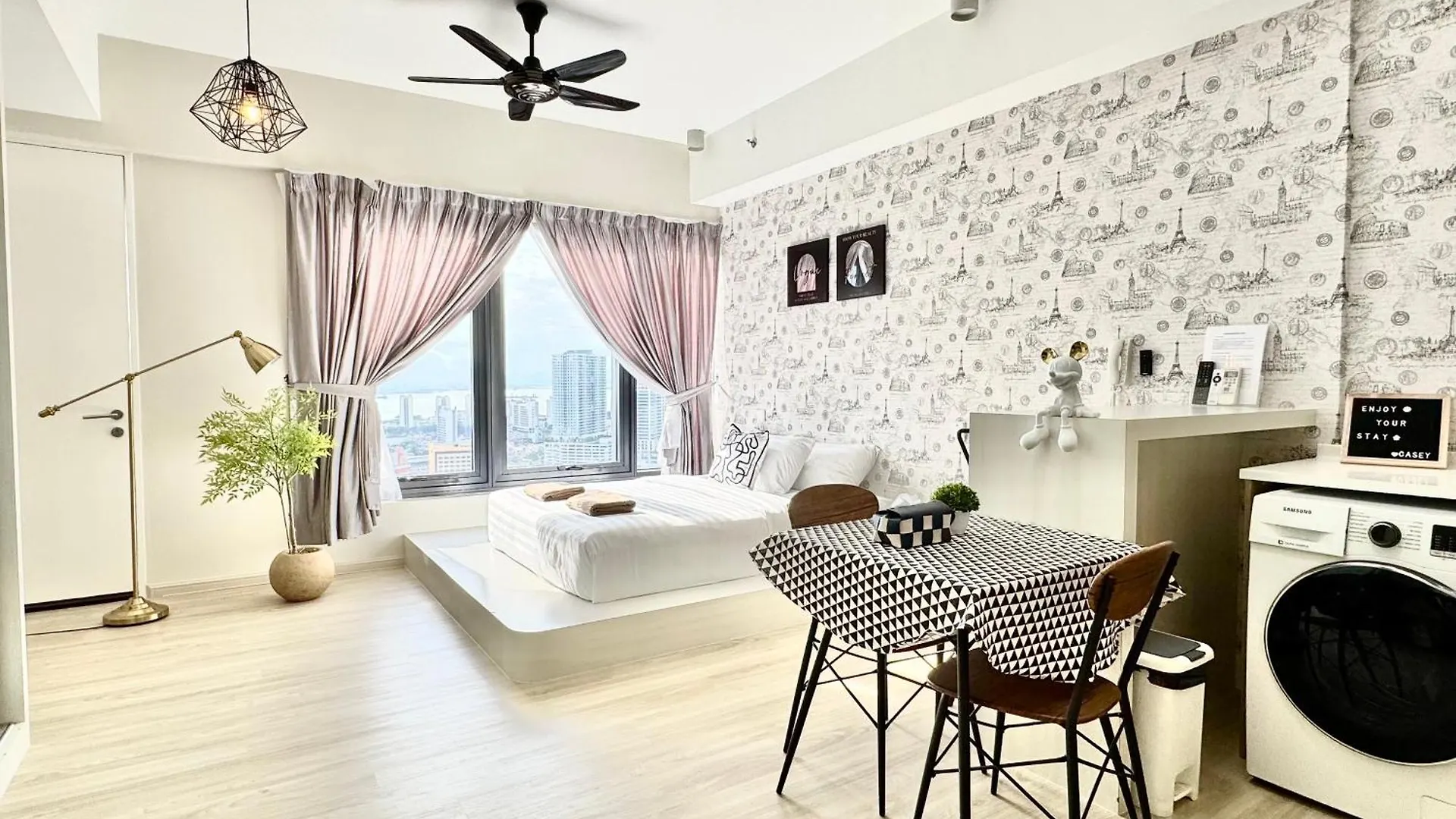 דירה Tropicana 218 Macalister #Georgetown #Infinity Pool #2Pax Studio Suite #1 Queen #Quality Well Maintained #Private Host