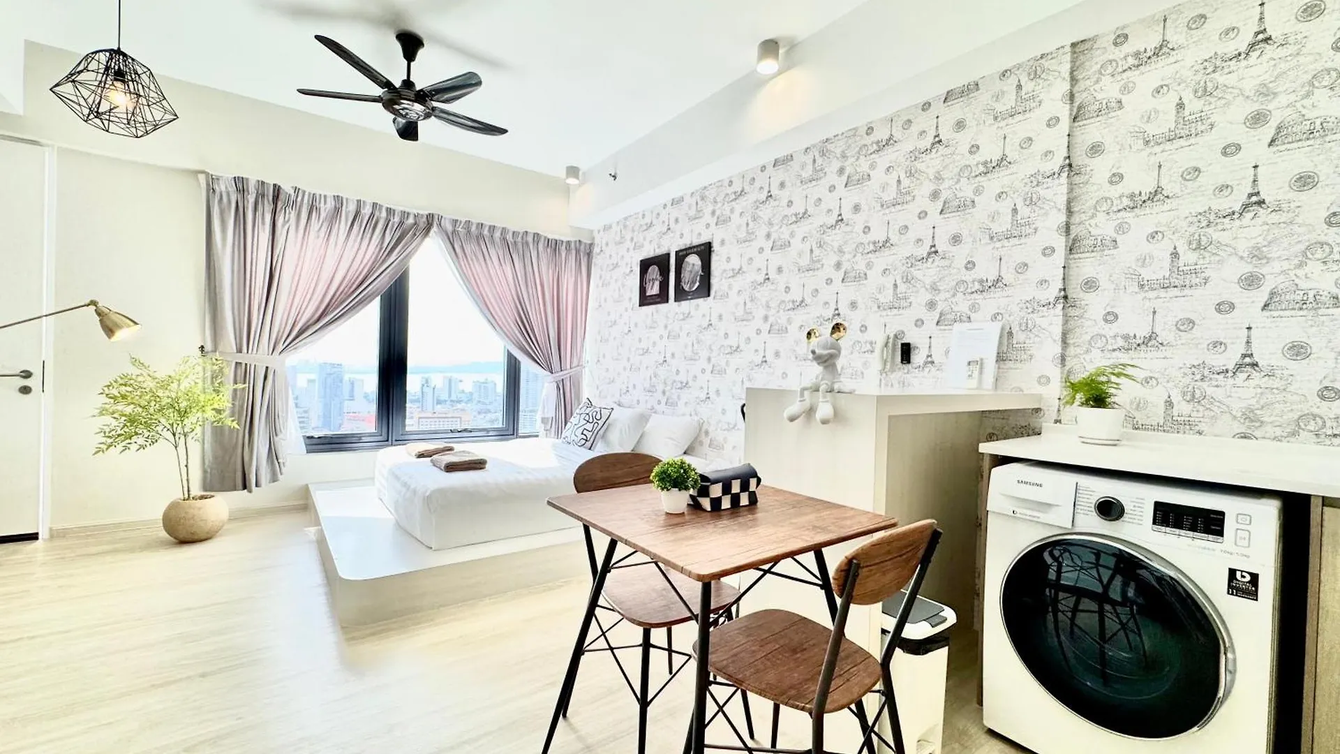 דירה Tropicana 218 Macalister #Georgetown #Infinity Pool #2Pax Studio Suite #1 Queen #Quality Well Maintained #Private Host